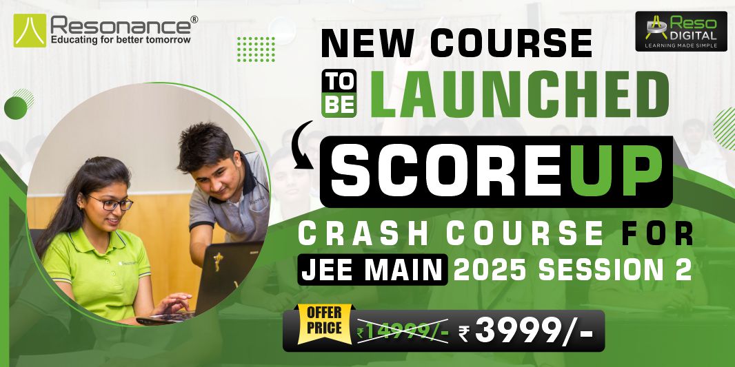 JEE Main Crash Course Banner